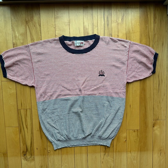 Christian Dior Vintage Mens short sleeve sweater
